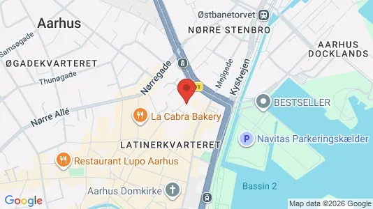 Office spaces for rent i Aarhus C - Photo from Google Street View