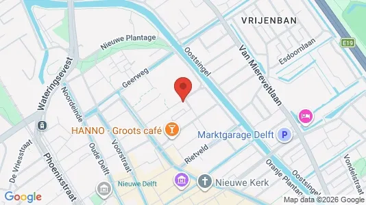 Kontorlokaler til leje i Delft - Foto fra Google Street View