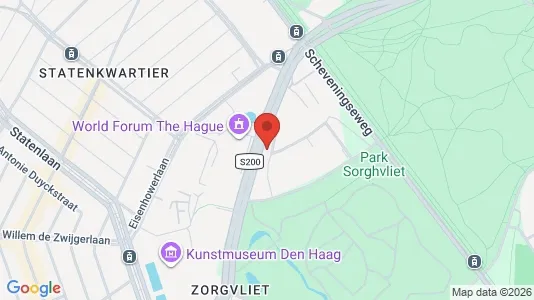 Kontorer til leie i Haag Scheveningen – Bilde fra Google Street View