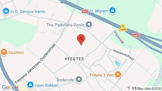 Gewerbeflächen zur Miete i Venlo – Foto von Google Street View