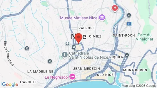 Lokaler til leje i Nice - Foto fra Google Street View