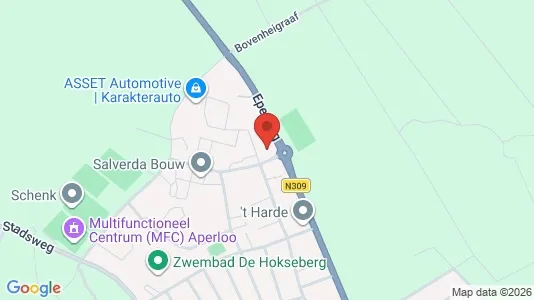 Office spaces for rent i Elburg - kort over placeringen