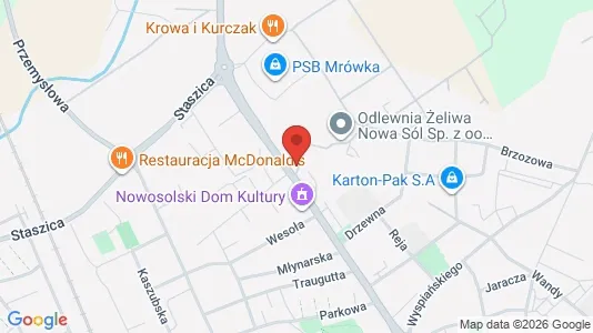 Office spaces for rent i Nowosolski - kort over placeringen