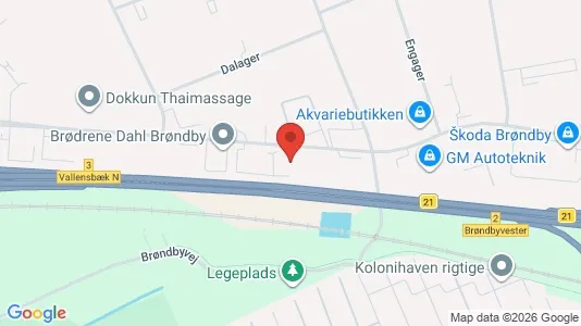 Kantorruimte te huur i Brøndby - Foto uit Google Street View
