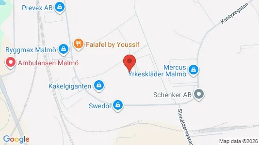 Werkstätte zur Miete i Fosie – Foto von Google Street View