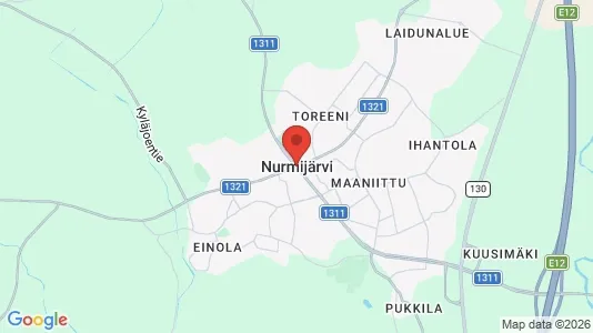 Office spaces for rent i Nurmijärvi - kort over placeringen
