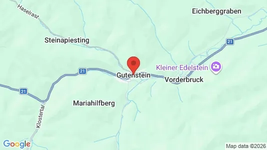 Ladenlokale zur Miete i Gutenstein – Foto von Google Street View