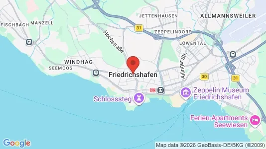 Office spaces for rent i Bodenseekreis - kort over placeringen