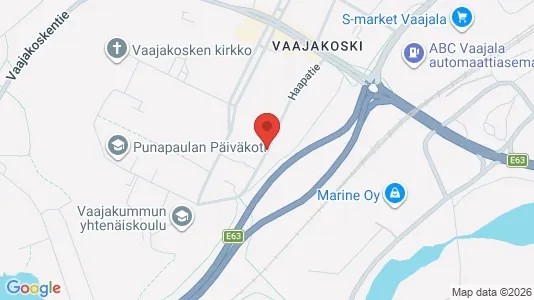 Lokaler til leje i Jyväskylä - kort over placeringen