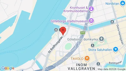 Kontorlokaler til leje i Gøteborg Centrum - Foto fra Google Street View