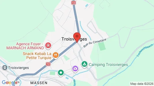Kontorer til leie i Troisvierges – Bilde fra Google Street View