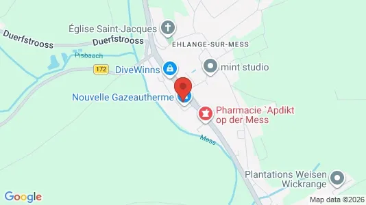 Büros zur Miete i Reckange-sur-Mess - kort over placeringen