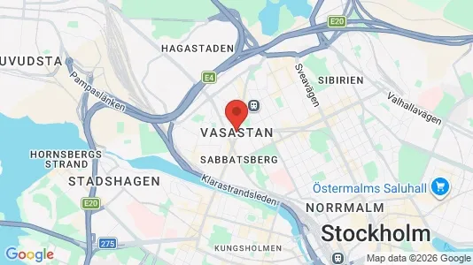 Lokaler til leje i Vasastan - Foto fra Google Street View