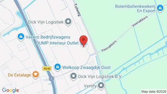 Kontorlokaler til leje i Medemblik - Foto fra Google Street View
