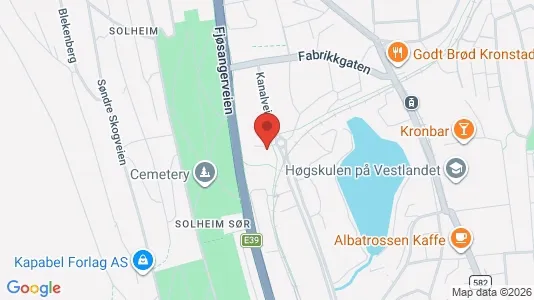 Toimistotilat Vuokrattavana i Bergen Årstad - kort over placeringen