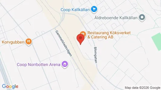 Industrial properties for rent i Luleå - Photo from Google Street View