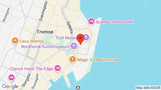 Kontorlokaler til leje i Tromsø - Foto fra Google Street View