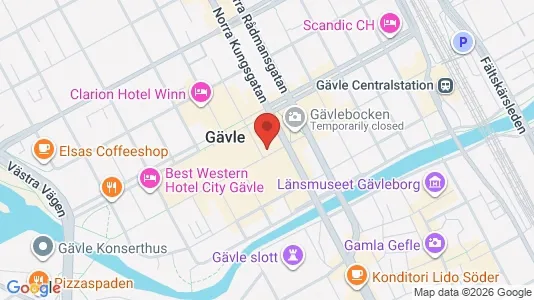 Büros zur Miete i Gävle – Foto von Google Street View