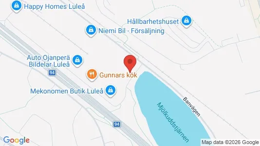 Toimistotilat Vuokrattavana i Luleå - Kuva Google Street Viewstä