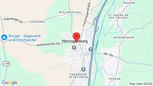 Lokaler til leje i Herzogenburg - kort over placeringen