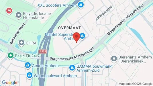 Gewerbeflächen zur Miete i Arnhem – Foto von Google Street View
