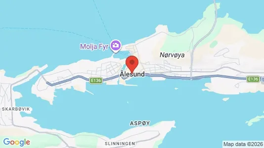 Winkels te huur i Ålesund - Foto uit Google Street View