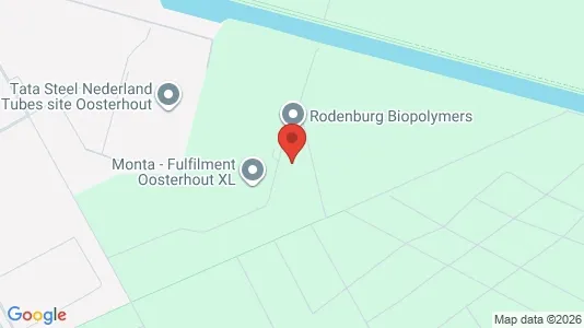 Commercial properties for rent i Oosterhout - kort over placeringen