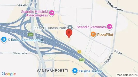Office spaces for rent i Vantaa - Photo from Google Street View