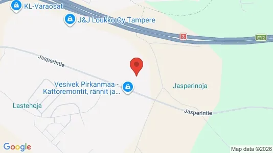 Werkstätte zur Miete i Pirkkala – Foto von Google Street View