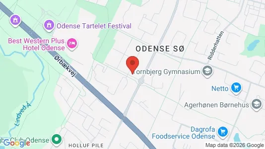 Büros zur Miete i Odense SØ – Foto von Google Street View