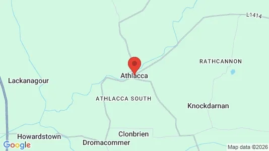Commercial properties for rent i Athlacca - kort over placeringen