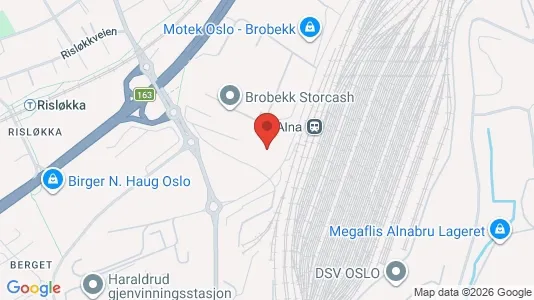 Toimistotilat Vuokrattavana i Oslo Bjerke - Kuva Google Street Viewstä