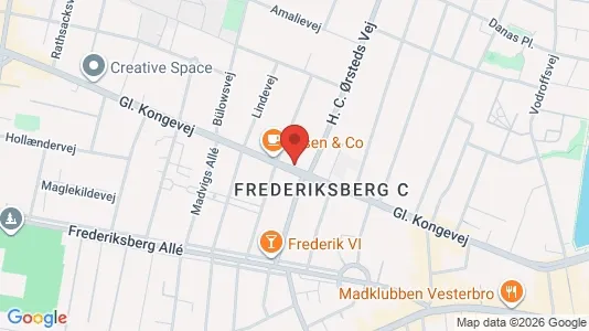 Kantorruimte te huur i Frederiksberg C - Foto uit Google Street View