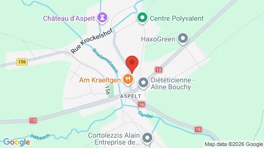 Lager til leie i Frisange - kort over placeringen