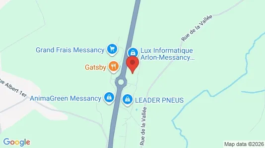 Gewerbeflächen zur Miete i Messancy – Foto von Google Street View