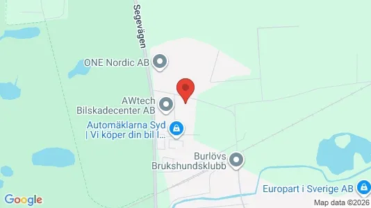 Werkstätte zur Miete i Burlöv – Foto von Google Street View
