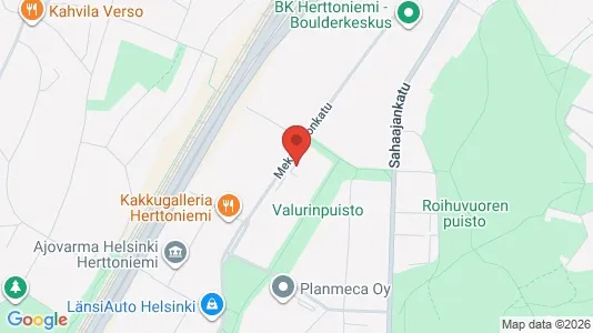 Lager til leie i Helsingfors Itäinen – Bilde fra Google Street View