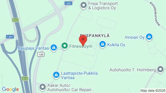 Lager zur Miete i Vantaa – Foto von Google Street View