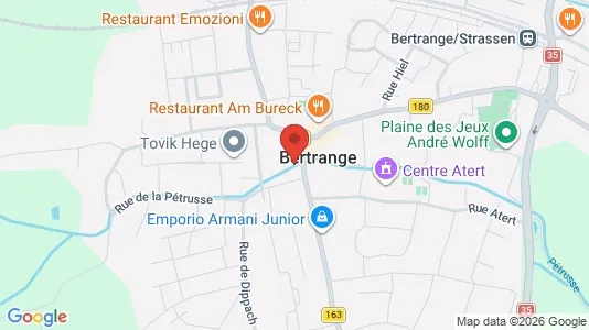 Kontorer til leie i Bertrange – Bilde fra Google Street View