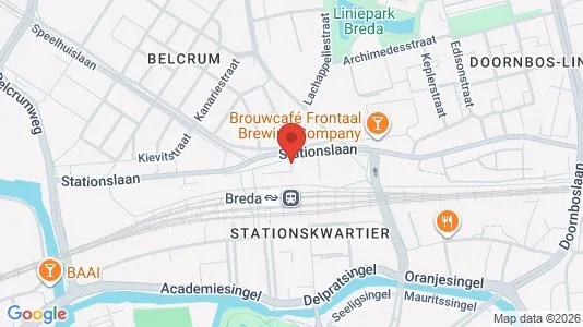 Kontorlokaler til leje i Breda - Foto fra Google Street View