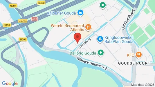 Kontorer til leie i Gouda – Bilde fra Google Street View