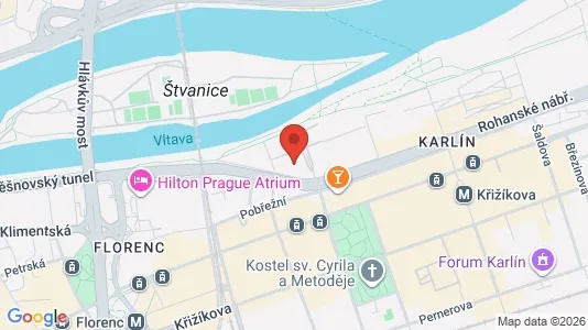 Lokaler til leie i Praha 8 – Bilde fra Google Street View
