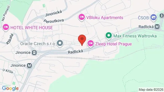 Büros zur Miete i Prag 5 – Foto von Google Street View