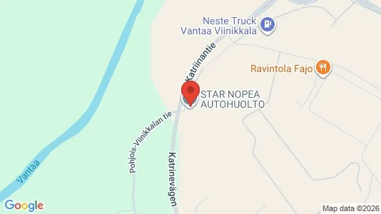 Lagerlokaler til leje i Vantaa - Foto fra Google Street View