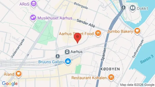 Lokaler til leje i Aarhus C - Foto fra Google Street View