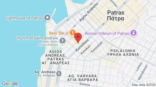 Propiedades comerciales En venta i Patras - kort over placeringen