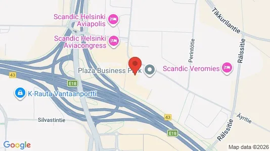 Kontorer til leie i Vantaa – Bilde fra Google Street View