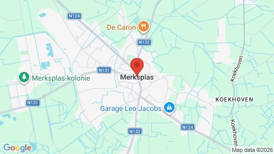 Commercial properties for rent i Merksplas - Photo from Google Street View
