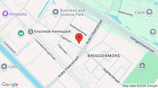 Büros zur Miete i Enschede – Foto von Google Street View