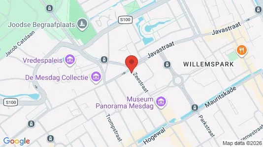 Kontorer til leie i Haag Centrum - kort over placeringen